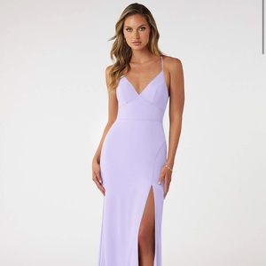 Azazie prom/wedding dress. Brand new never worn. Lilac A08
